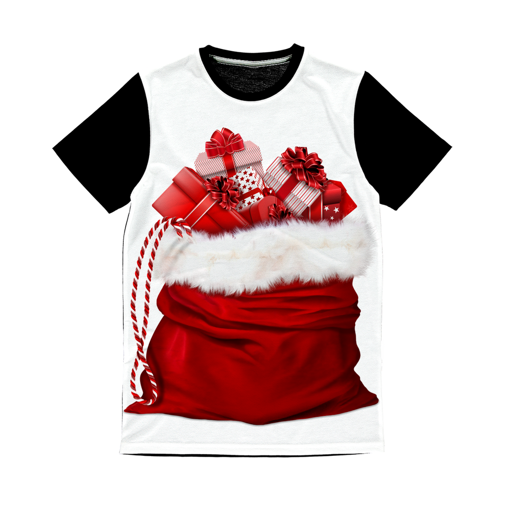 Christmas Belly Classic Sublimation Panel T-Shirt