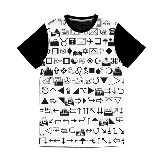 Wingdings Classic Sublimation Panel T-Shirt